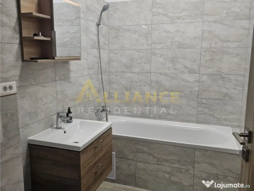 Apartament cu 2 camere, Mobilat si Utilat Parcare