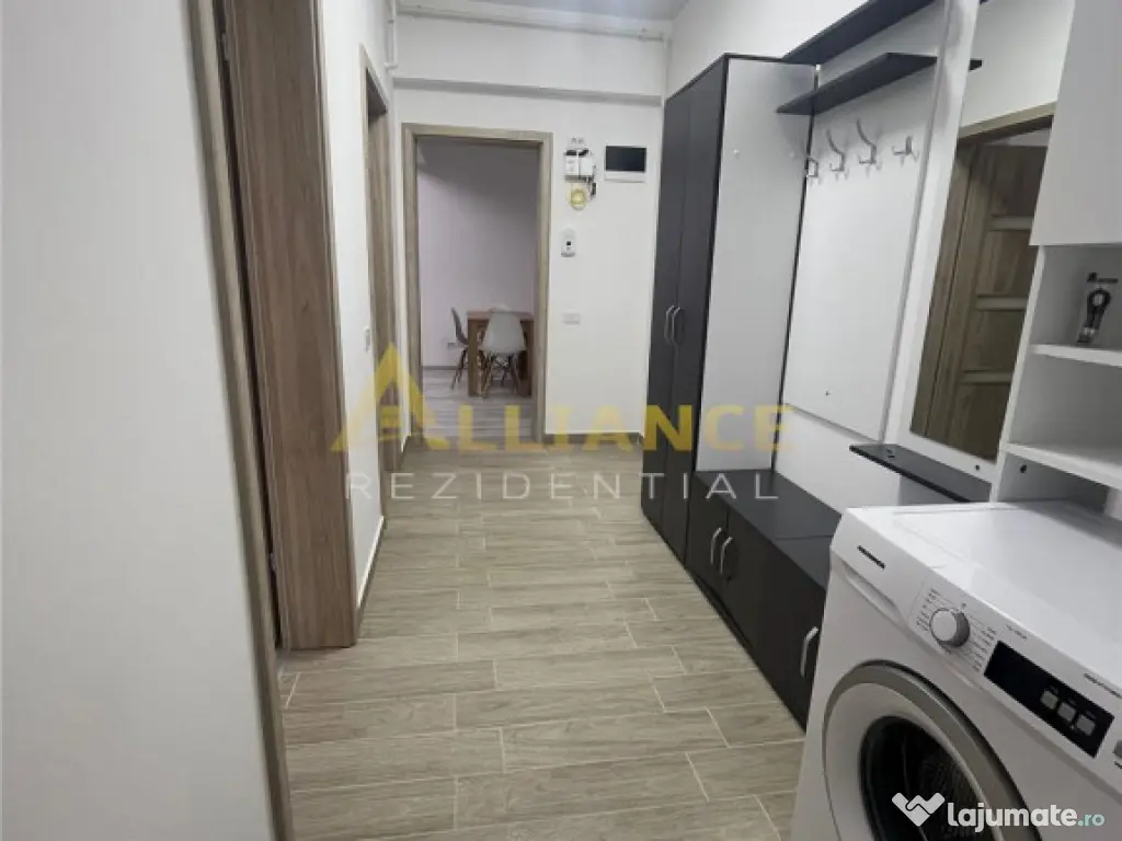 Apartament cu 2 camere, Mobilat si Utilat Parcare