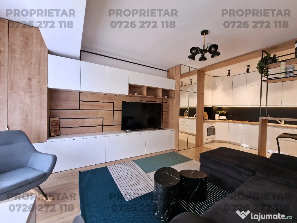 Apartament 2cam 48mp||terasa 50mp||2 L. parcare||mobilat lux Unirii 