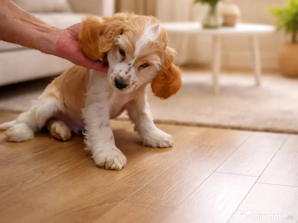 Pui rasa Cocker Spaniel cu garanție medicală 