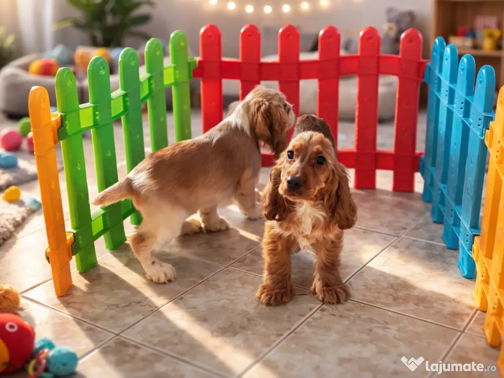 Pui rasa Cocker Spaniel cu garanție medicală 
