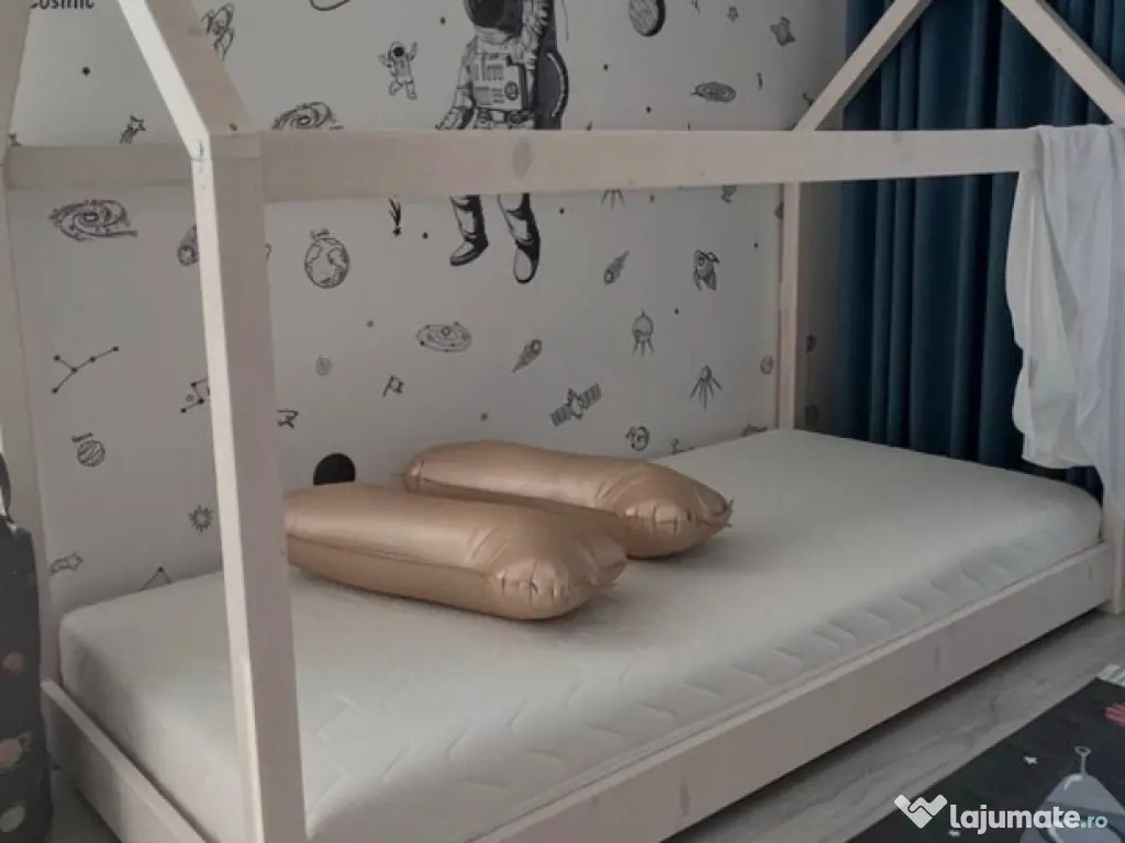 Montessori-Pat copil, motel căsuță 