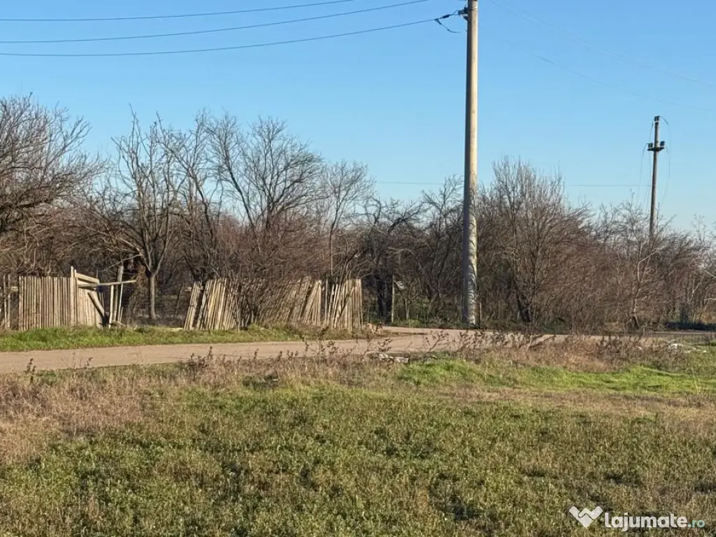 Vand teren Intravilan 1400 MP in Parcul National Comana - Vlad Tepes - Giurgiu
