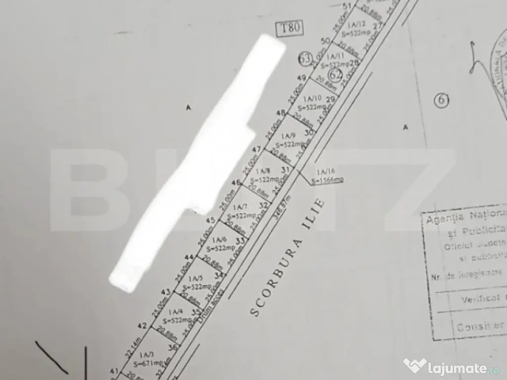 Teren 1000mp,deschidere 23,80m, Zona Selgros