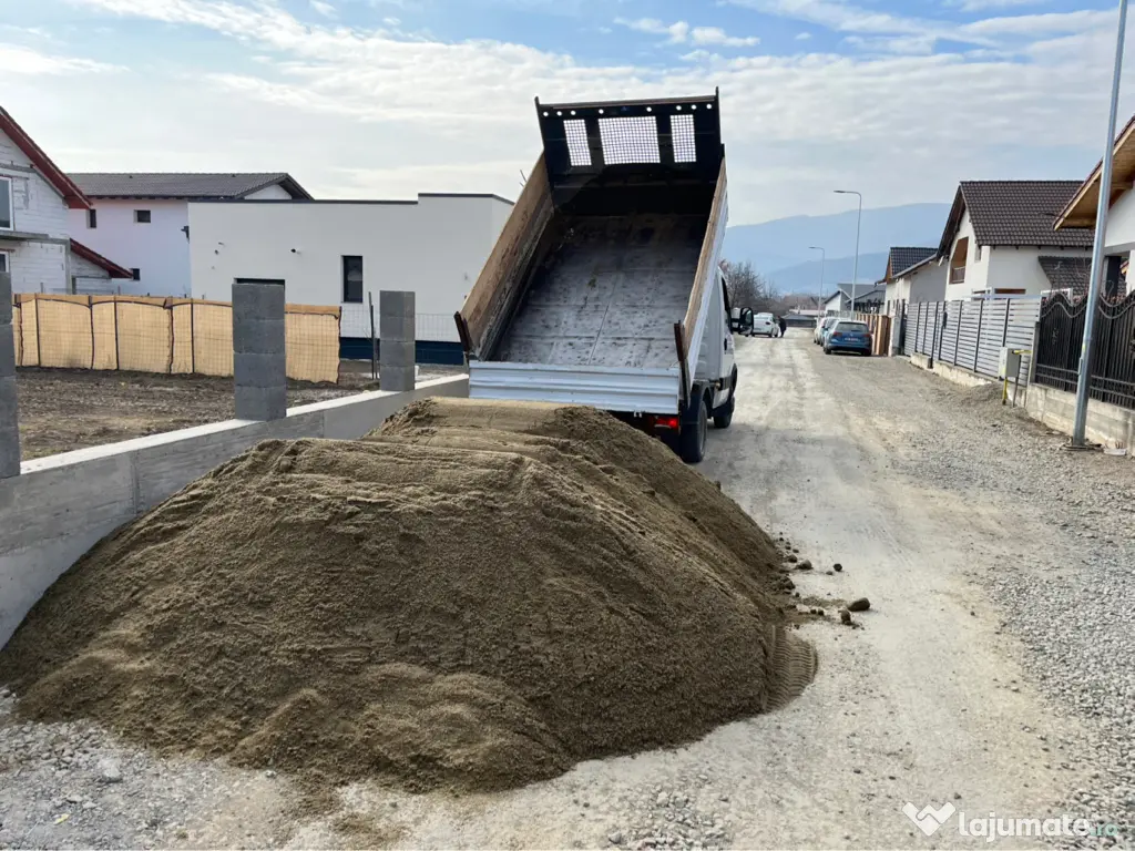Prestări servici ,excavator și basculabila