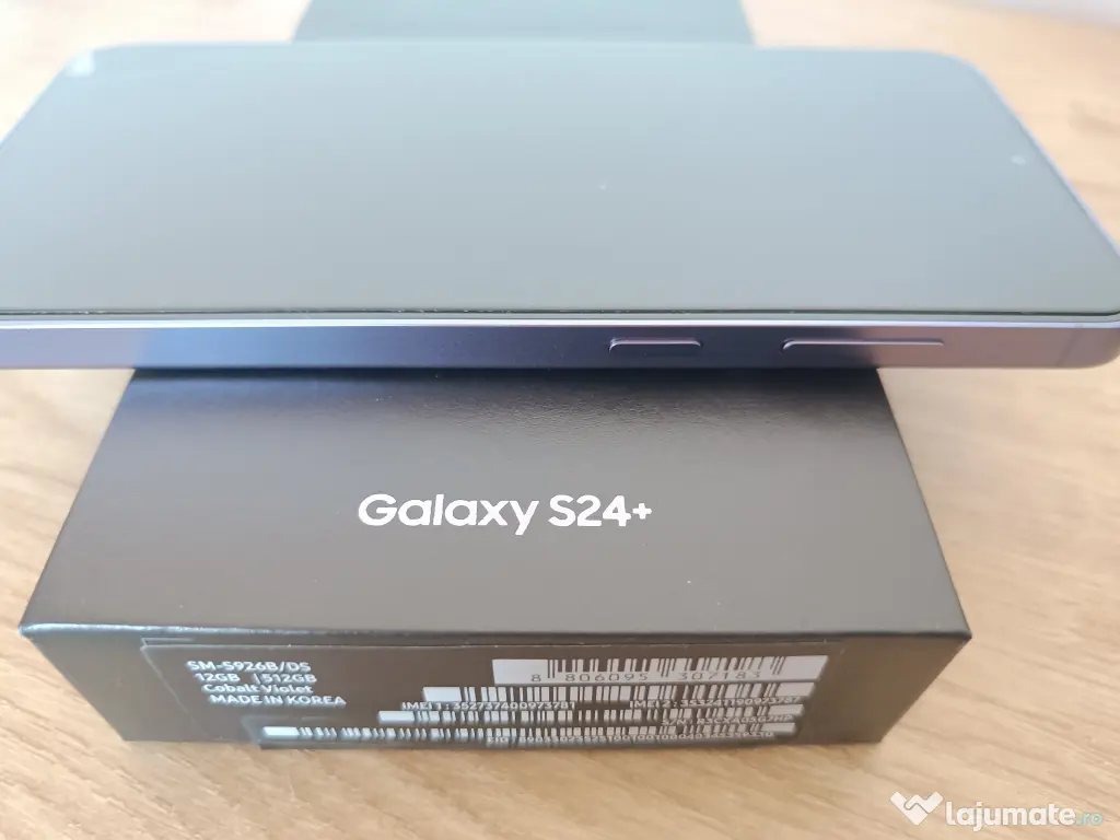 Samsung S24 Plus, Violet Mov-Ca NOU- 512 Gb, Android 16, Dual SIM 