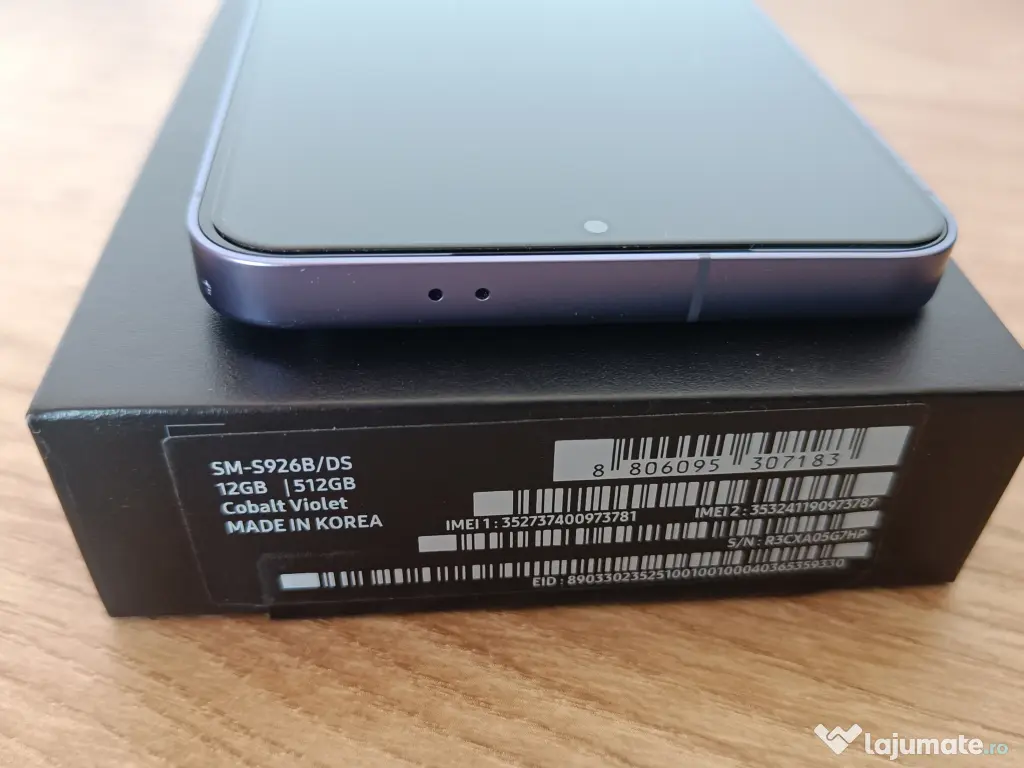 Samsung S24 Plus, Violet Mov-Ca NOU- 512 Gb, Android 16, Dual SIM 