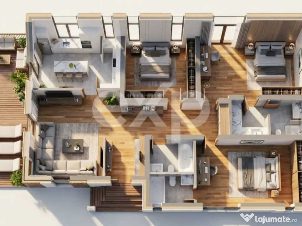 Casa individuala 4 camere langa PADUREA Trivale | Teren 540 