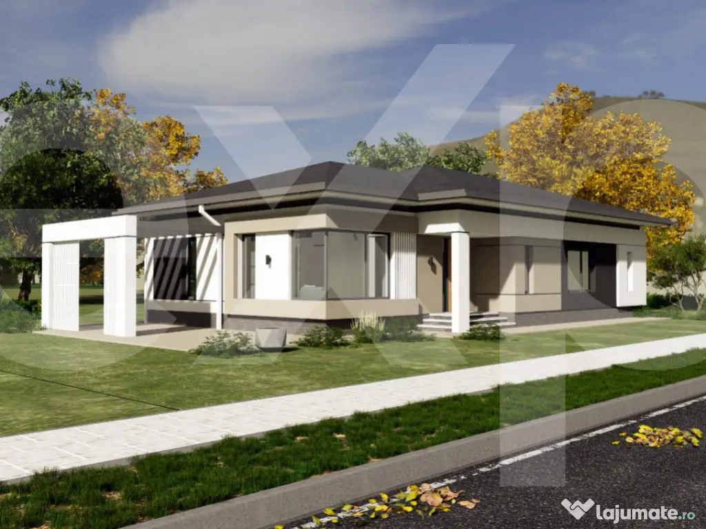 Casa individuala 4 camere langa PADUREA Trivale | Teren 540 