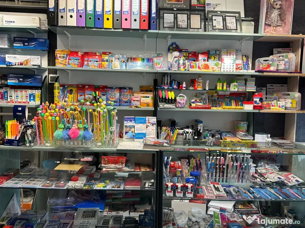 Se vinde papetărie complet utilată – locație premium, vad excelent! 