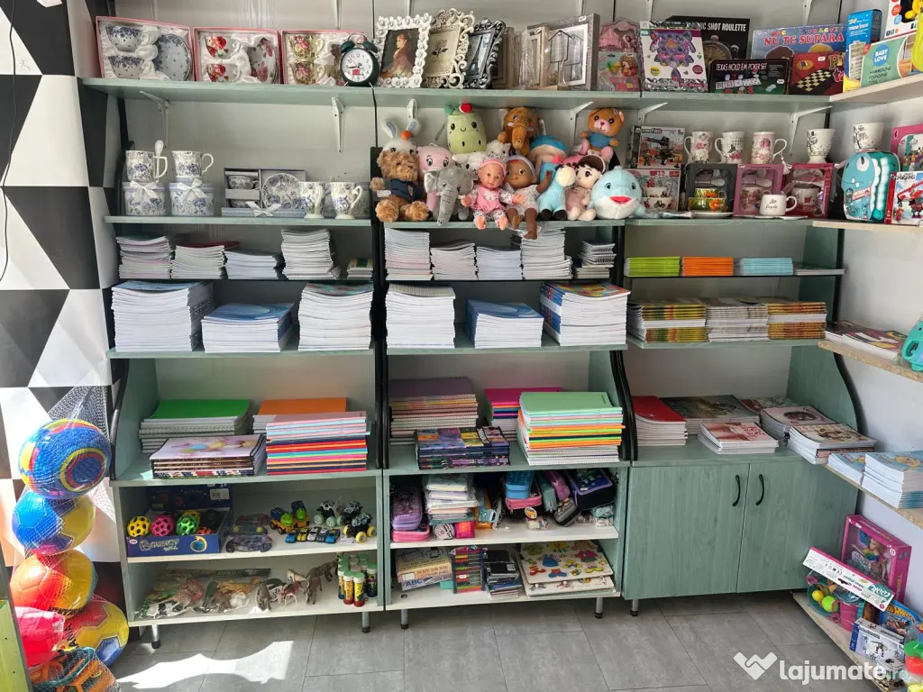 Se vinde papetărie complet utilată – locație premium, vad excelent! 