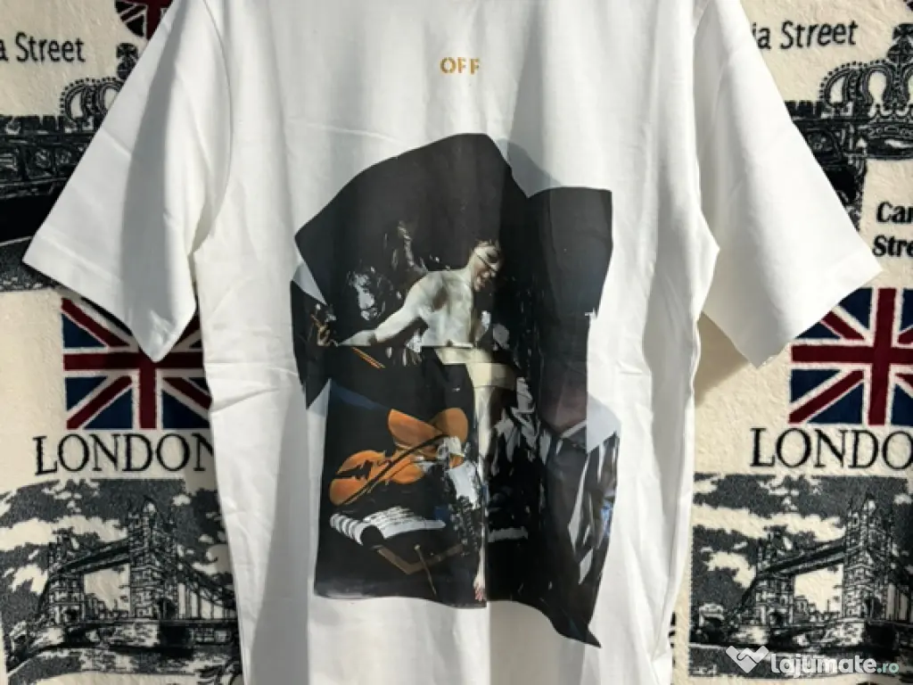 Tricou Off White-calitate premium 