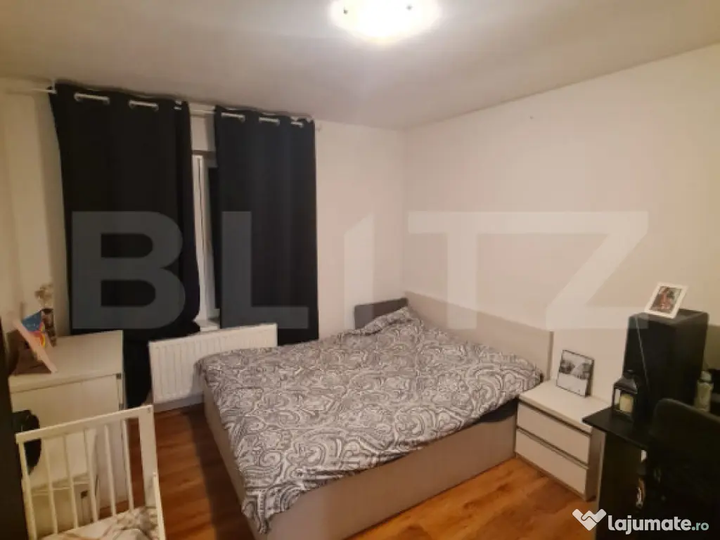 Apartament cu 3 camere, 64 mp utili, mobilat si utilat, parc 