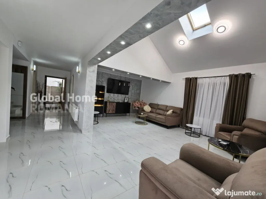 Vila Individuala 180 MP | Tunari | Curte 250 MP | Centrala P 