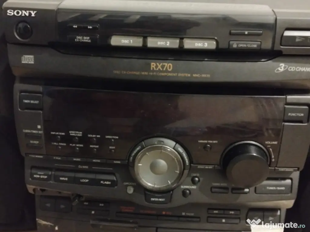 Vând combină muzică xr 70 sony 115w 