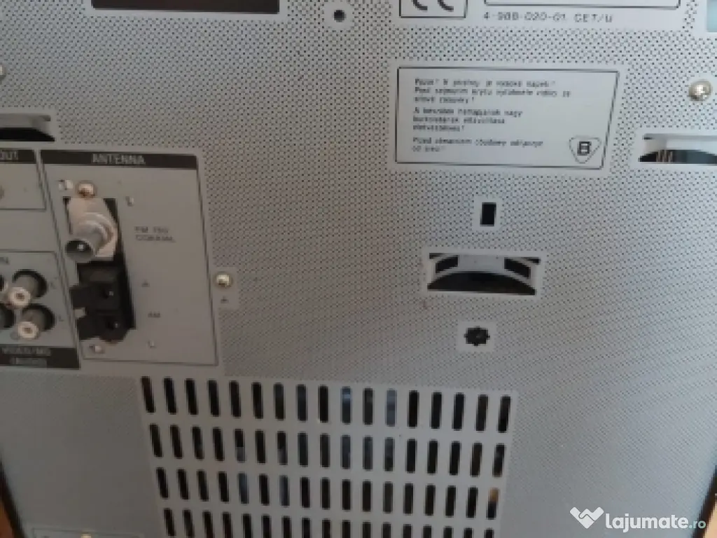 Vând combină muzică xr 70 sony 115w 