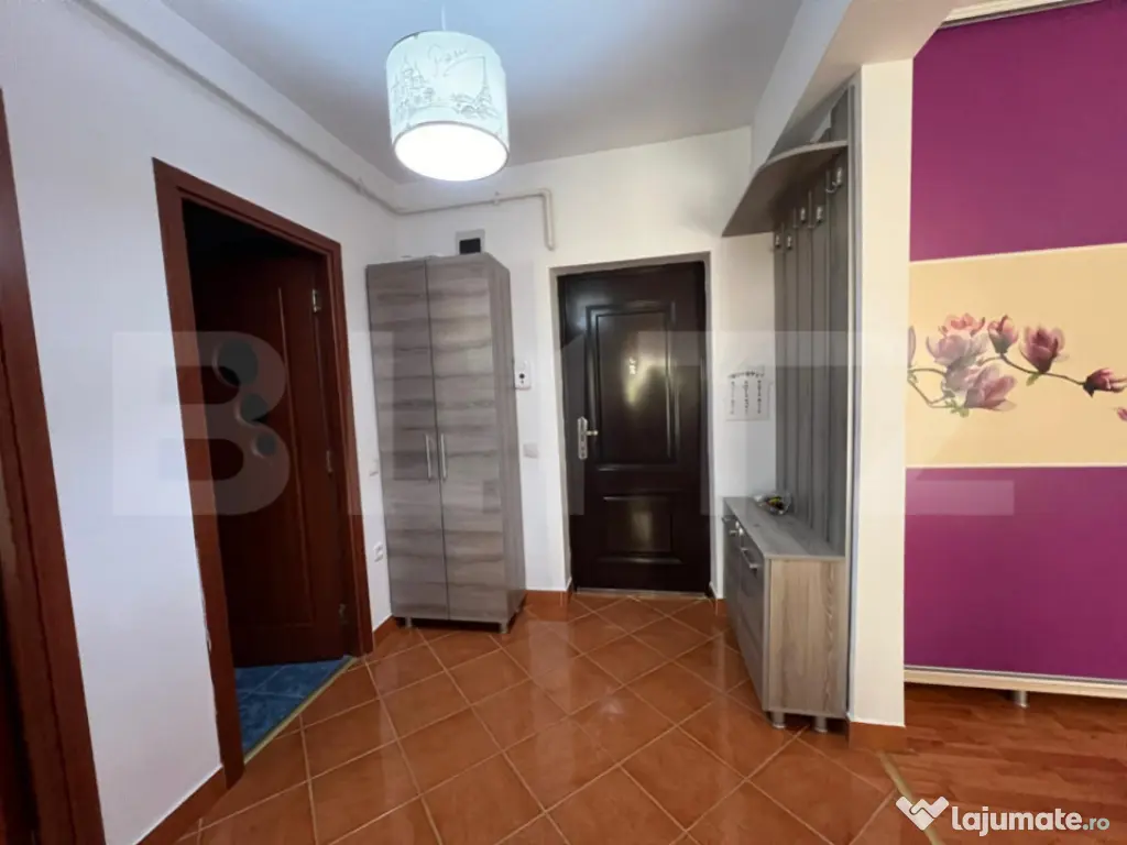 Apartament 2 camere, 55 mp, parcare, zona Florilor 