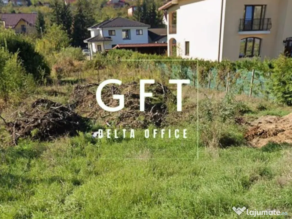 Teren construibil de vânzare, Str. Soarelui - 860 mp, in... 