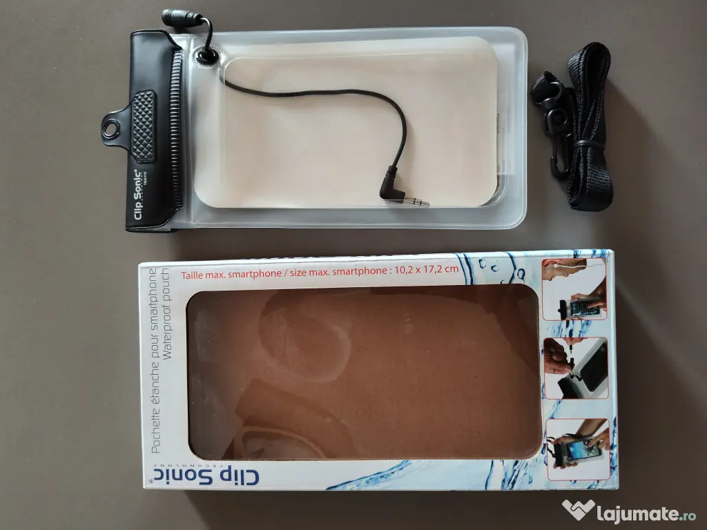 Husă subacvatică telefon ClipSonic