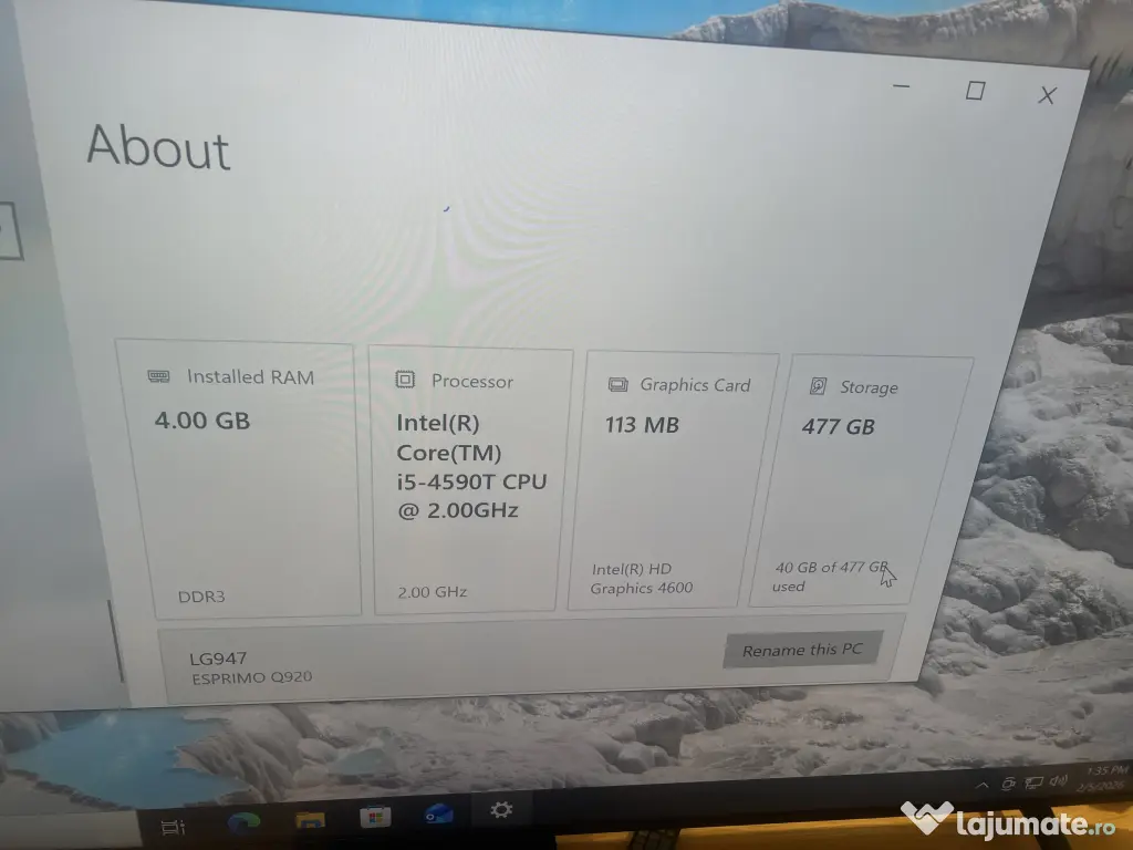 lapotp Asus 17 laptop Hp 13 mini Pc Fujitsu imprimanta pachet 1700 ron 
