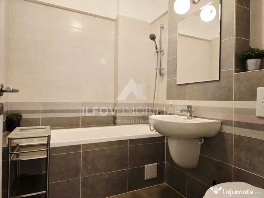 Garsoniera Otopeni 34.53mp, utilata si mobilata, parcul Unir 