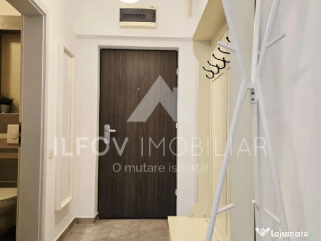 Garsoniera Otopeni 34.53mp, utilata si mobilata, parcul Unir 