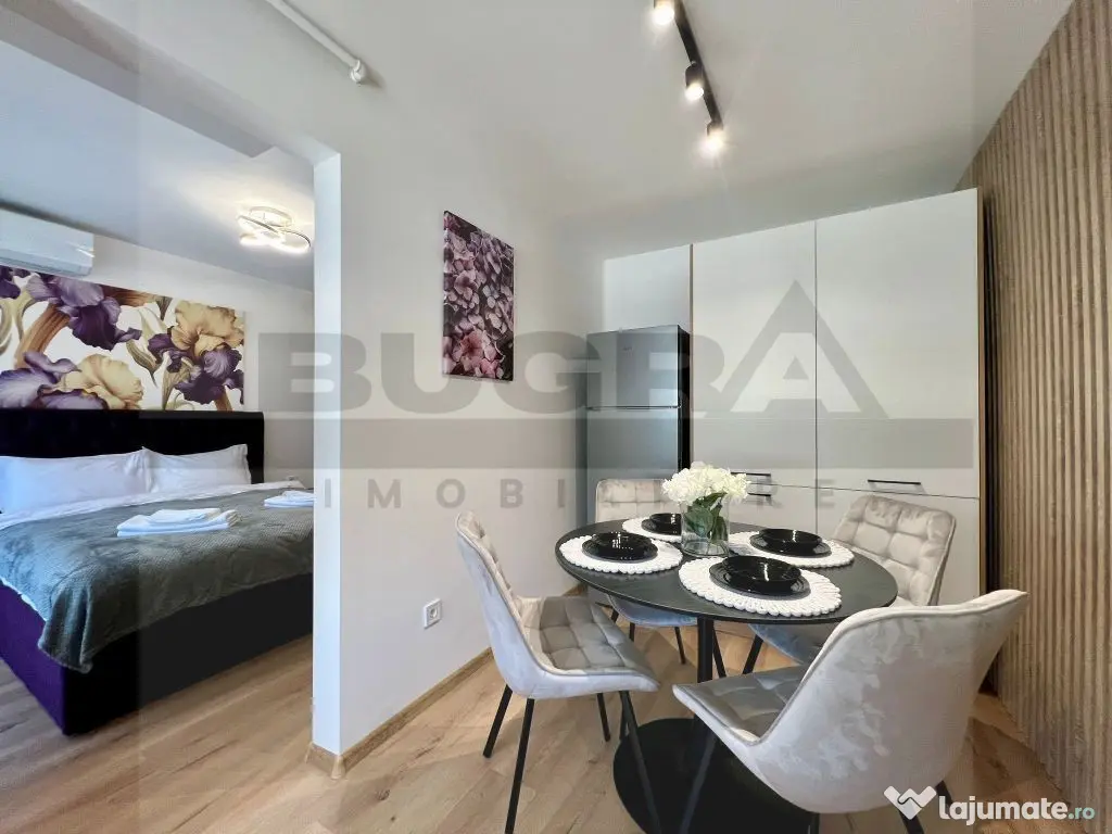 Studio modern, 40mp, parcare subterana, zona Soporului 