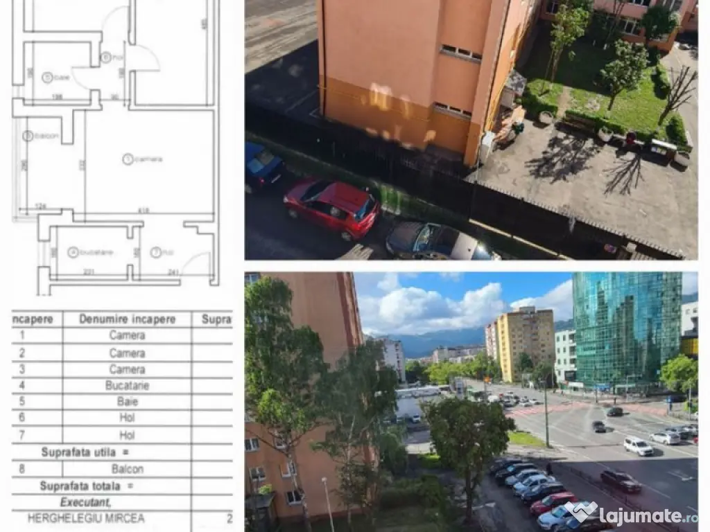 Apartament 3 camere, zona ITC – vizavi de Scoala 27, mo... 