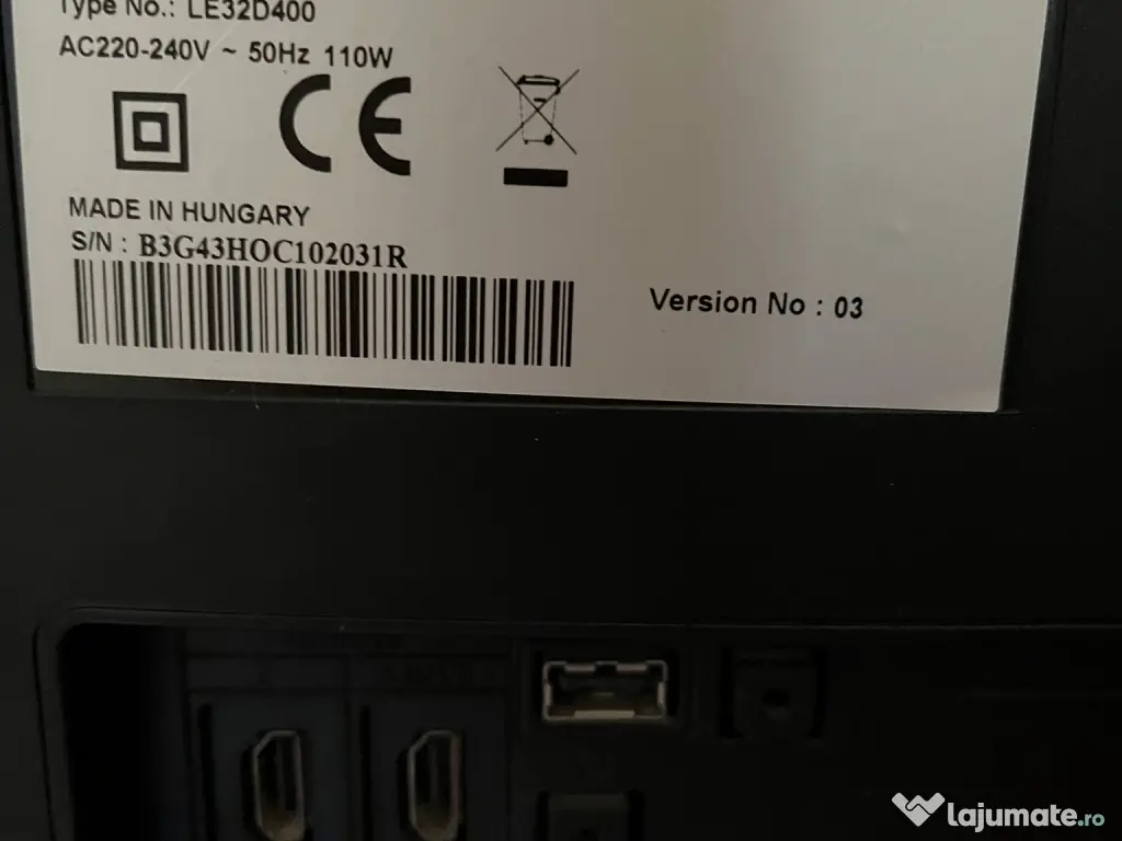 Televizor led Samsung diagonala 80 cm 