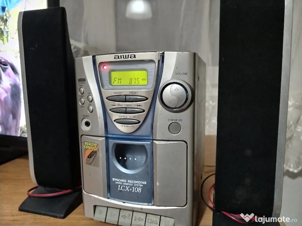 Combina audio Aiwa stereo