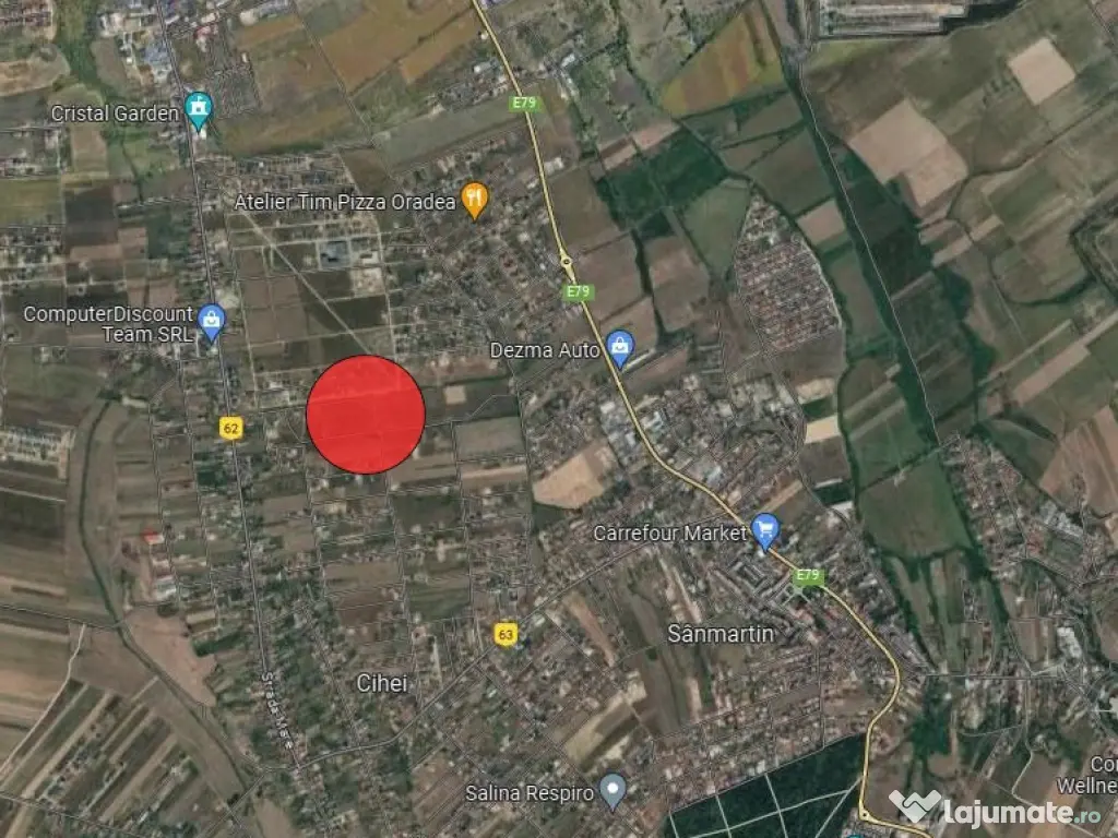 Vanzare teren itravilan 800 mp Cihei (langa cartierul Viena-Oradea) 