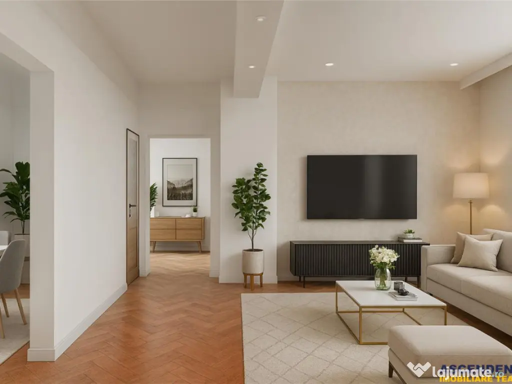 FILM! Stradal imobil, pe doua camere garaj propriu, Centra 