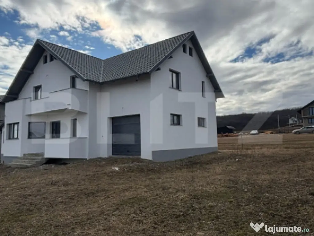 Casă individuală 196 mp | 4 dormitoare | garaj | teren 400 