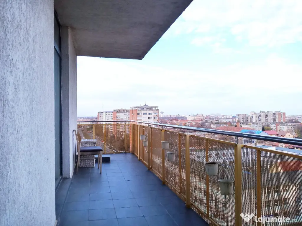 Apartament 3 cam de inchiriat loc parcare, NOU Urbana Mures Arad