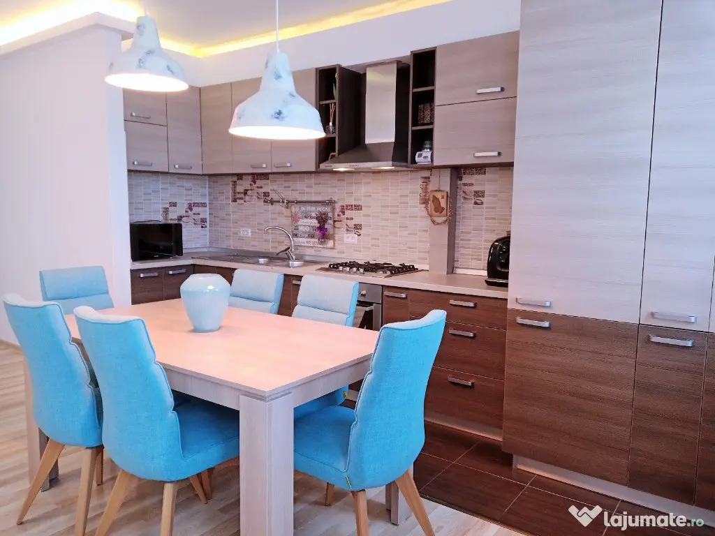 Apartament 3 cam de inchiriat loc parcare, NOU Urbana Mures Arad