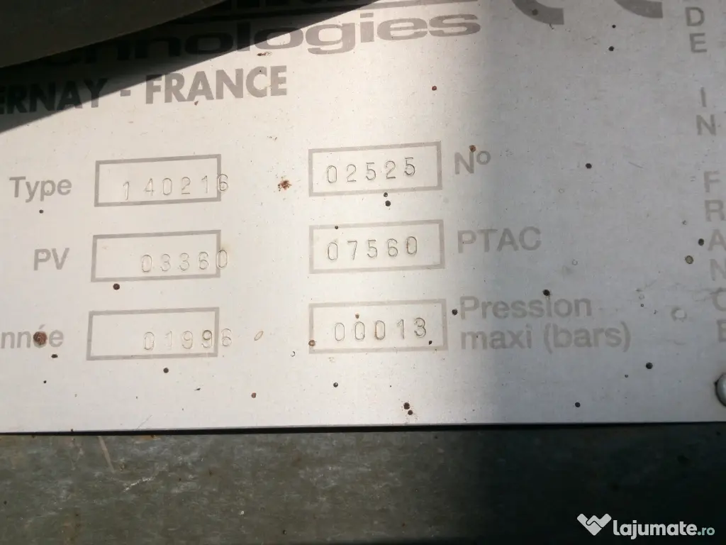 Masina erbicidat Tecnoma Variotec GT 28m 1996 