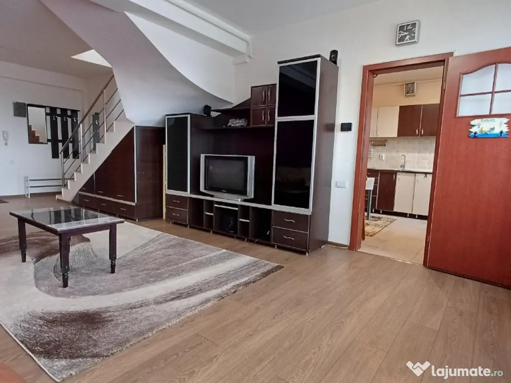 Proprietar 108mp mobilat, utilat, duplex 3 camere, 2 bai central 