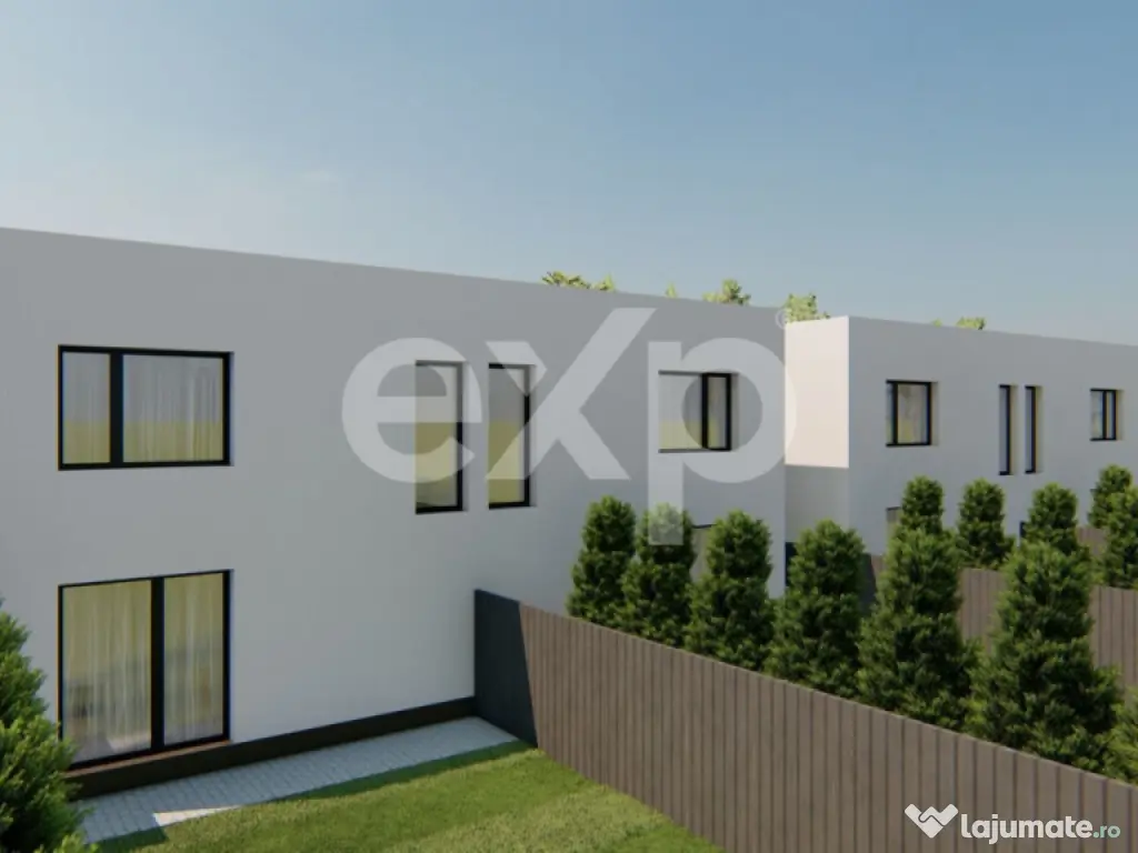 Proiect NOU de case cu 4 came Trivale | Zona Platou 