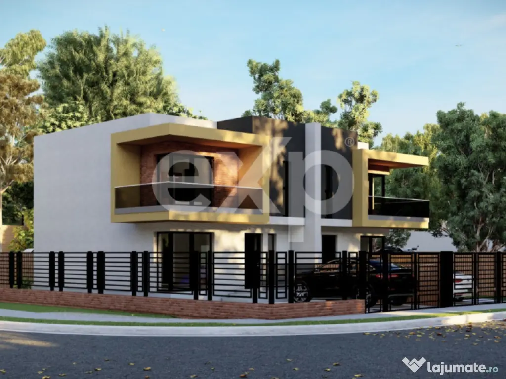 TVA inclus | Proiect NOU de case cu 4 came Trivale | Zona Pl 