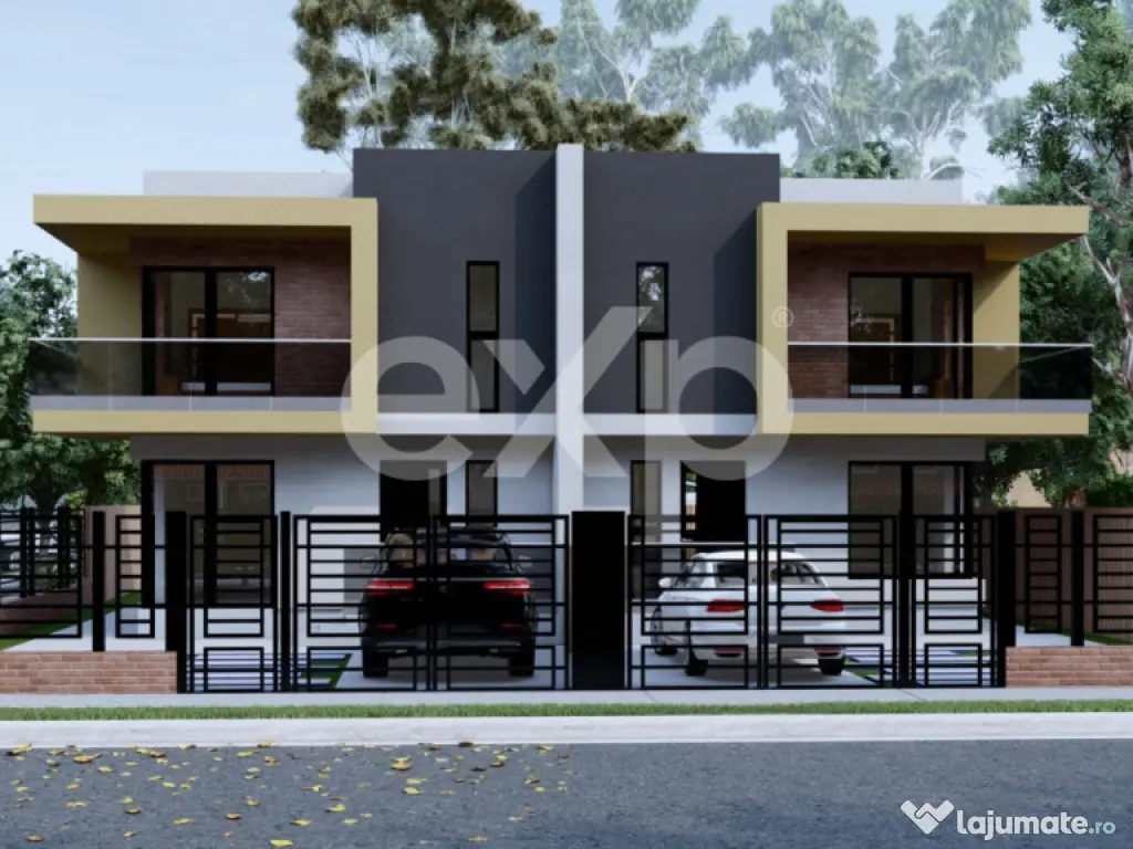 TVA inclus | Proiect NOU de case cu 4 came Trivale | Zona Pl 