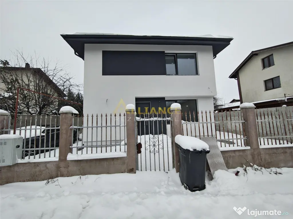 Casa individuala - 3 camere - 2 bai - 100 mp utili-teren 21 