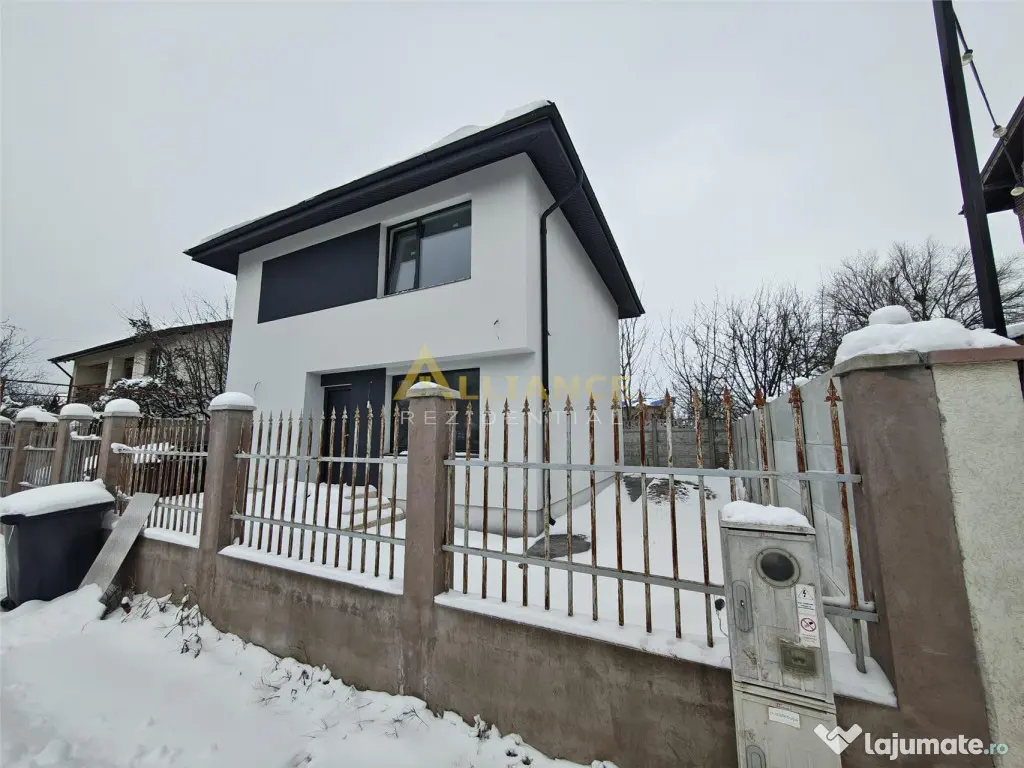 Casa individuala - 3 camere - 2 bai - 100 mp utili-teren 21 