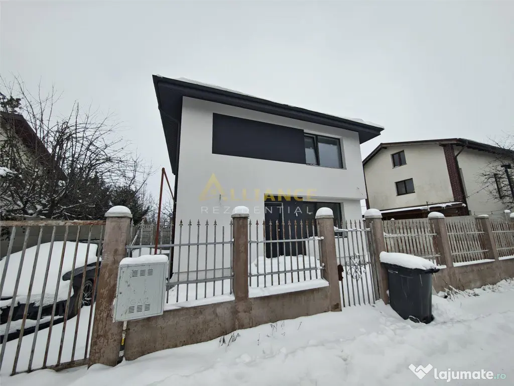 Casa individuala - 3 camere - 2 bai - 100 mp utili-teren 21 