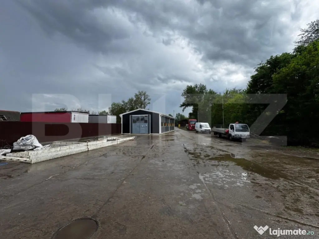 INCHIRIERE Hală + cladire birouri/sediu, teren 4300 mp, Seb 