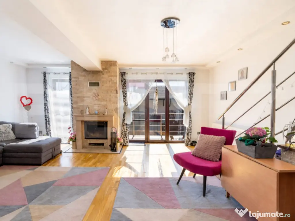 Apartament spațios, 120 mp, Garaj, Livadă, Zonă liniștit 