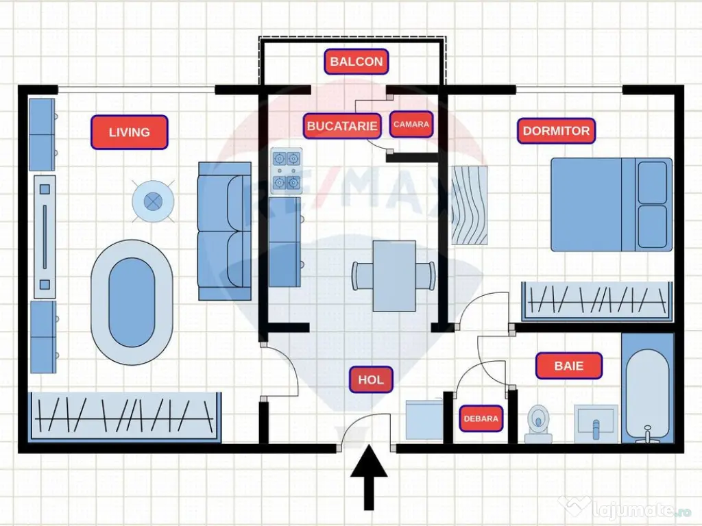 Apartament cu 2 camere + parcare - PET FRIENDLY - in Piat... 