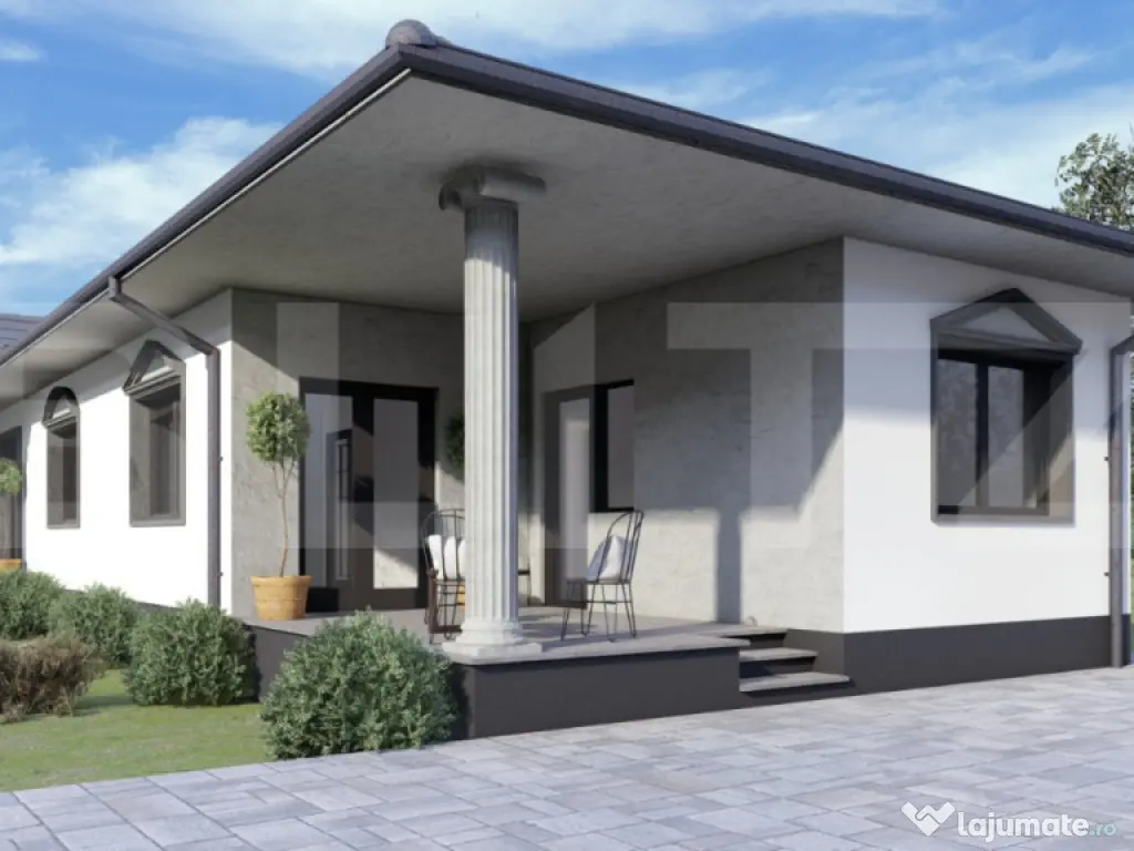 ???? Casă în Zona Centru | 77 mp utili | Teren 854 mp | Ga 