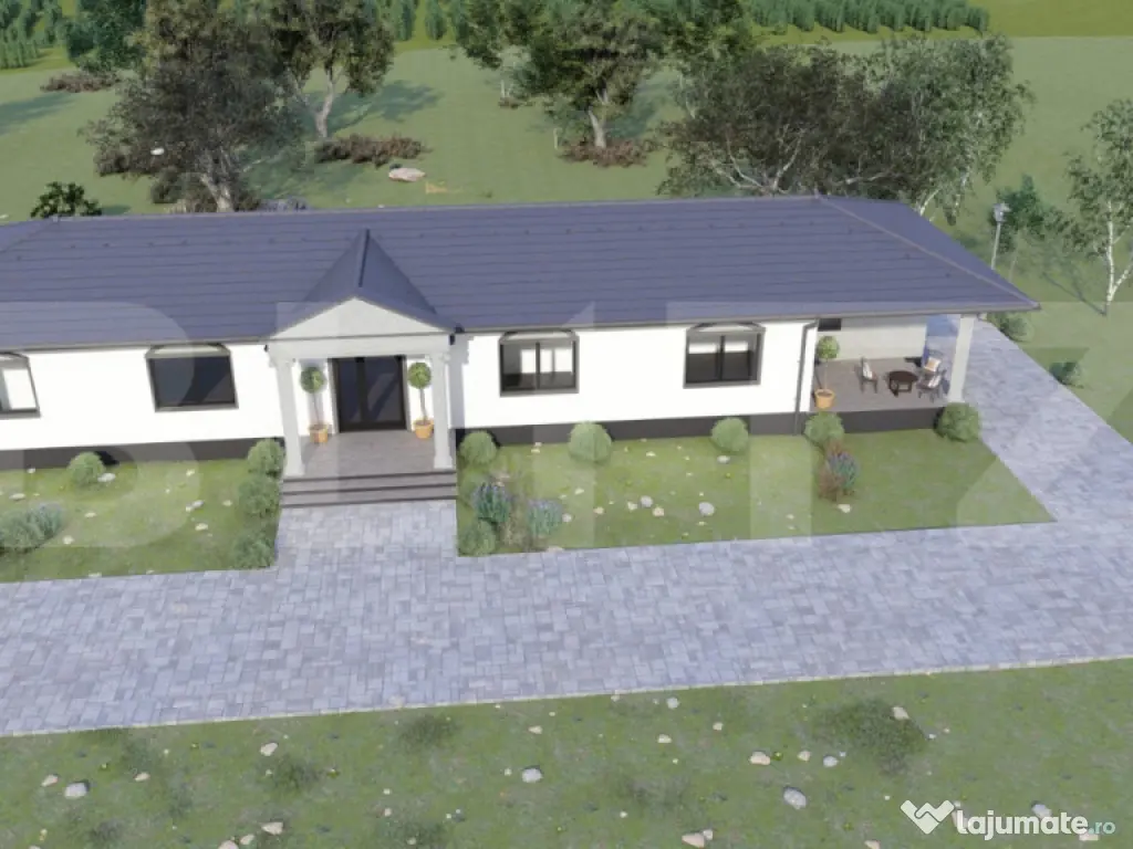 ???? Casă în Zona Centru | 77 mp utili | Teren 854 mp | Ga 