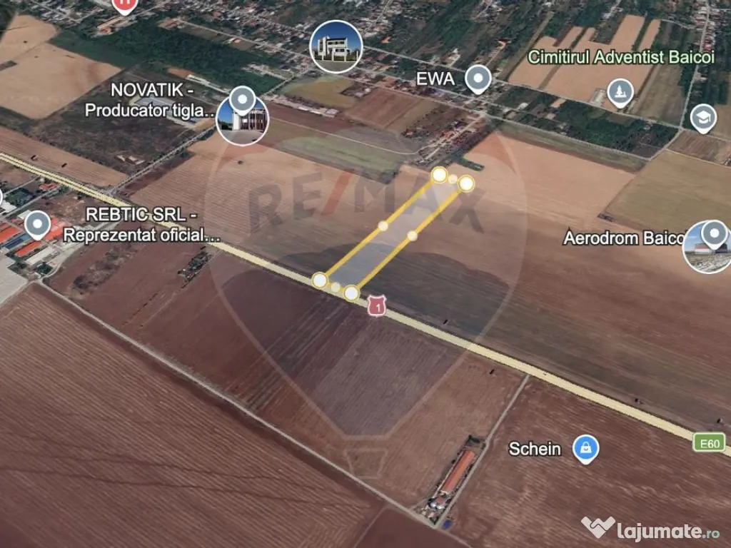 Teren de 22.002 mp în Băicoi, Prahova 