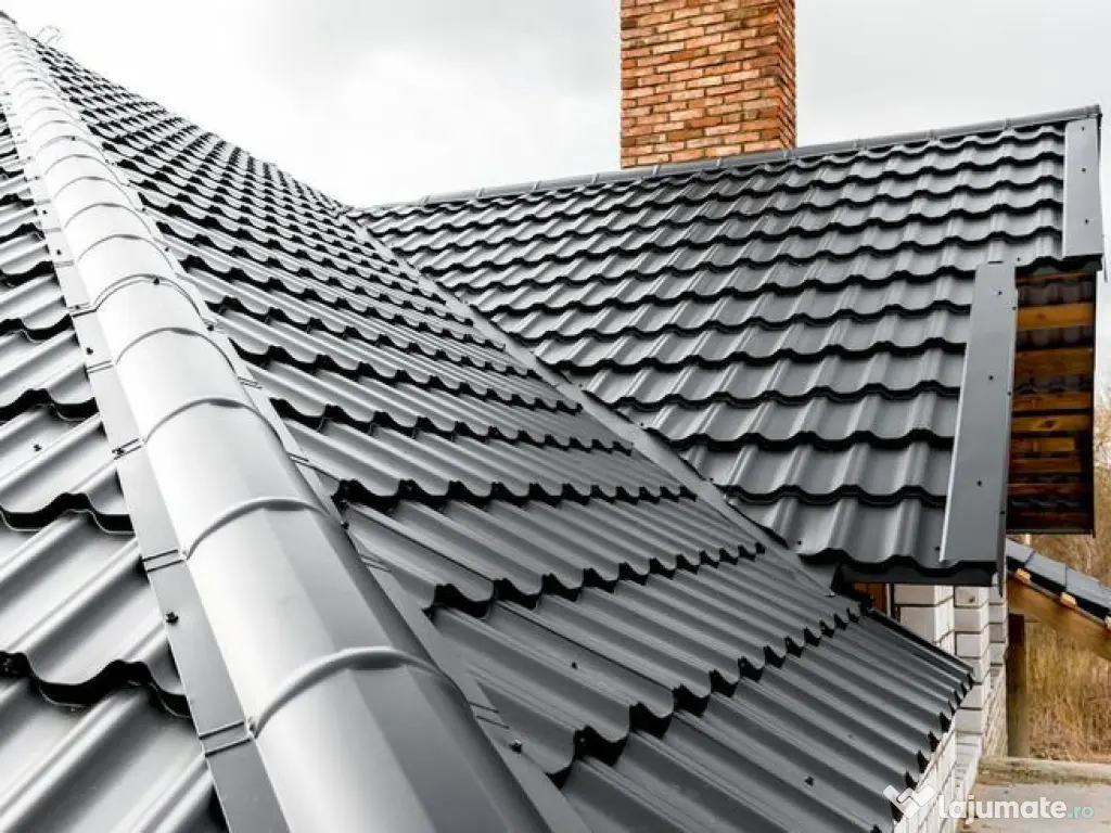 Acoperișuri Complete: Tablă Tip Țiglă și Montaj Profesional 